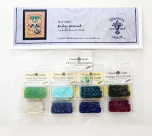 Madam Mermaid Embellishment Pack #MD199E Mirabilia New - Bild 1 von 1