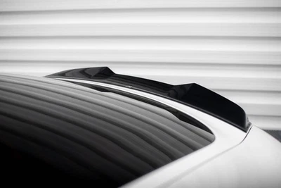 MAXTONDESIGN Spoiler posteriore attacco bordo di demolizione 3D adatto per Audi TT 8J nero lucido