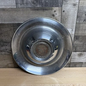1947 - 1952 Cadillac 15” Sombrero 47 48 49 50 51 52 Wheel Cover Hub Cap #6 - Foto 1 di 24
