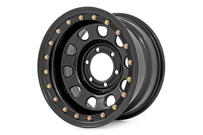 Rough Country Black Simulated Beadlock Steel Wheel | 16x8 | 6x5.5 - RC51-6883SL - Image 1 of 4