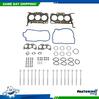 DNJ HGB729 Cylinder Head Set with Head Bolt Kit For 08-19 Subaru 3.6L DOHC Foto 1 de 4