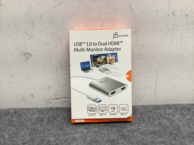 j5create USB 3.0 to Dual HDMI Multi-Monitor Adapter - Image 1 of 4