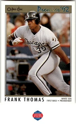1992 O-Pee-Chee Premier #59 Frank Thomas - Image 1 of 2