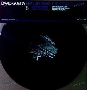 David Guetta Feat. JD Davis - The World Is Mine Maxi (VG/VG) .* - Picture 1 of 1