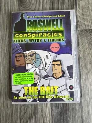 Roswell Conspiracies Aliens Myths & Legends DVD The Bait Fox Kids - Image 1 of 2