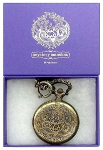 Pokemon Center Exclusive Mystery Mansion Pocket Watch Umbreon and Chandelure - Picture 1 of 1