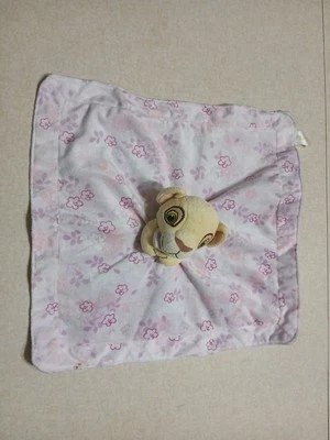 Disney Baby Lovey Nala Rey León Flores Rosa Foto 1 de 4