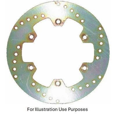Disco de freno trasero izquierdo sólido EBC HPSR (6) para Honda NT 700 Deauville 2007-13 Foto 1 de 2