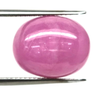 13.74 CT. Heated Pink Ruby Madagascar Oval Cabochon - Image 1 of 4