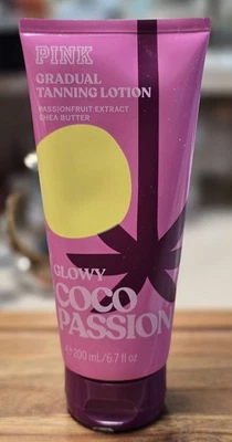 Victoria Secret ROSA Coco Passion bronceador gradual loción corporal manteca de karité 6,7 OZ Foto 1 de 2