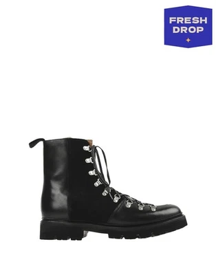 RRP€410 GRENSON Leather Ankle Boots US6.5 UK4 EU37 Extralight Black  - Image 1 of 4