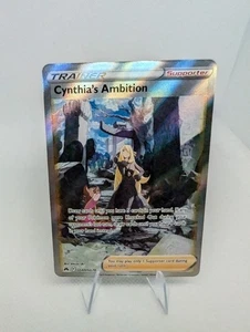 Cynthia's Ambition GG60/GG70 Crown Zenith: Galarian Gallery Supporter Pokemon casi nuevo - Imagen 1 de 3