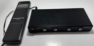 Shinybow SB-5440RL 4x1 4:1 R/L Stereo Analog RCA Audio Switch Switcher Selector - Picture 1 of 12