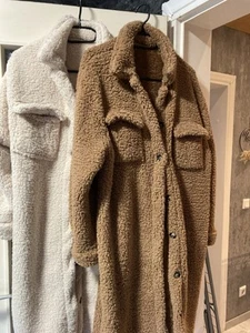 Teddy Jacke Herbst Neu Gr.S (Shein) 2 stück Braun Beige - Bild 1 von 4
