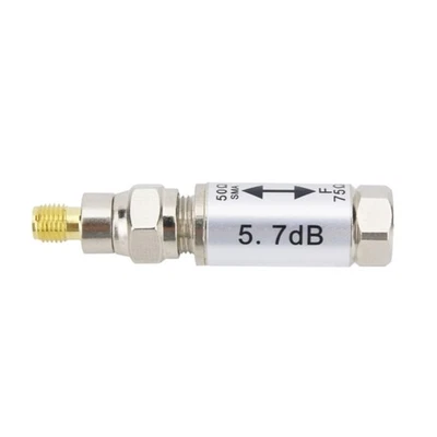 Upgrades Impedance Converter 0-3GHz SMA Female to F Male Connector for Radio - Image 1 of 4