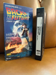 BACK TO THE FUTURE VHS 1989 / retro vintage / no front label - Picture 1 of 1