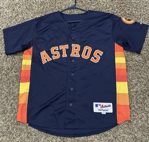 Camiseta Majestic Springer #4 de los Astros de Houston cosida para hombre talla grande (44) - Imagen 1 de 5