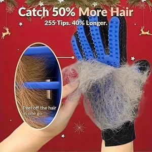 Dog and Cat Grooming Glove Brush, Pet Massage Glove - Picture 1 of 4