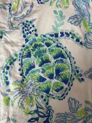 Lilly Pulitzer Colette Skort Resort White Island Ride Sz 14 Scalloped Hem - Image 1 of 4