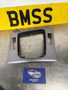 BMW E46 Coupe Silver Carbon Cube Clubsport Window Switch Trim - Picture 1 of 10