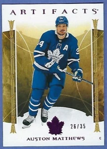 2022-23 Upper Deck Artefatti AUSTON MATTHEWS #127 Rosa Parallelo /35 SSP Toronto! - Foto 1 di 2