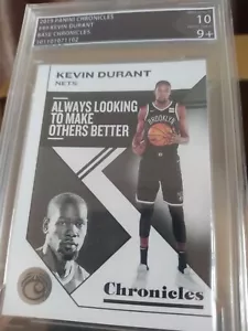 Kevin Durant 2019 Chronicles #49 Base card (BYCC-10 / 9+) - Picture 1 of 5