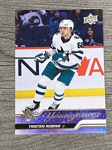 2023-24 Upper Deck Series 1 Young Guns Tristen Robins YG RC #223