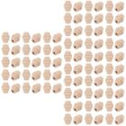  150 Pcs Wooden Bead String Accessories Soacebuddy Punch Hole