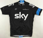 Sky Professional 2010 markenlose schwarze Radsportshirt Top Trikot Radtrikot XL