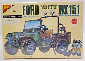 Nichimo #MC 2029 Ford Mutt M151 Model Kit 1:20 Mint Condition Sealed Box - Bild 1 von 10