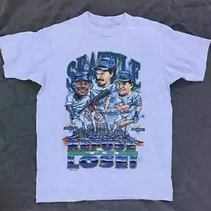 Seattle Mariners Refuse To Lose Baseball Retro T-Shirt AN45818 - Picture 1 of 2