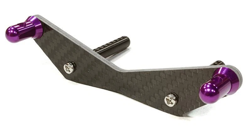 Machined Front Body Mount Set for HPI 1/10 Scale Crawler King - Image 1 of 1