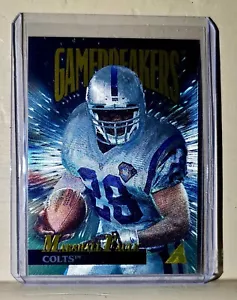 Marshall Faulk 1995 Pinnacle Gamebreakers #1 NFL Card Colts - Imagen 1 de 2