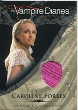 Vampire Diaries Season 1 Wardrobe Card M9 Caroline Forbes Pink