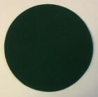 New 4 1/2" Round Green Felt Pad W/ Adhesive Back For Lamp Bases, Vases, Etc