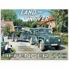 Landrover Defender 110 design metal sign 30cm x 40cm
