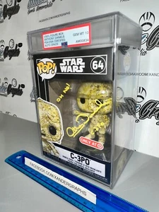 ANTHONY DANIELS C-3PO C-3P0 STAR WARS #64 SIGNED AUTOGRAPHED FUNKO POP-PSA ENCAP - Picture 1 of 8