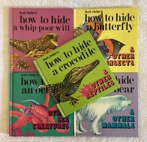 HOW TO HIDE A(N)...BUTTERFLY/CROCODILE/POLAR BEAR/OCTOPUS/WHIP*POOR*WILL~Heller - Picture 1 of 24