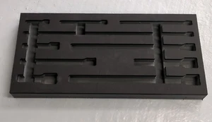 New Empty Halfords Advanced 10 Piece Extension Bar Modular Tray 1/2, 3/8, 1/4 - Picture 1 of 3
