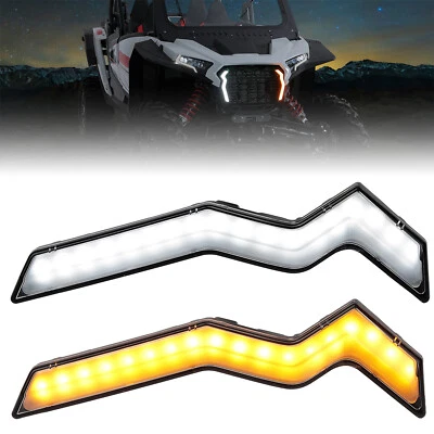 Luces LED de acento de colmillo de señal de giro KEMIMOTO para Polaris RZR XP 1000 4 2024-2025 Foto 1 de 4
