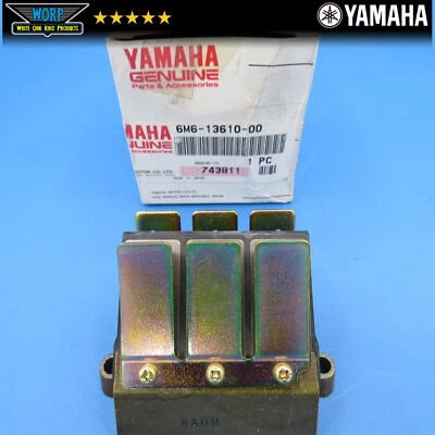 YAMAHA 90-93 LX 650 WAVERUNNER 40 HP OUTBOARD REED VALVE GENUINE OEM 6M6-13610-0 - Imagem 1 de 3