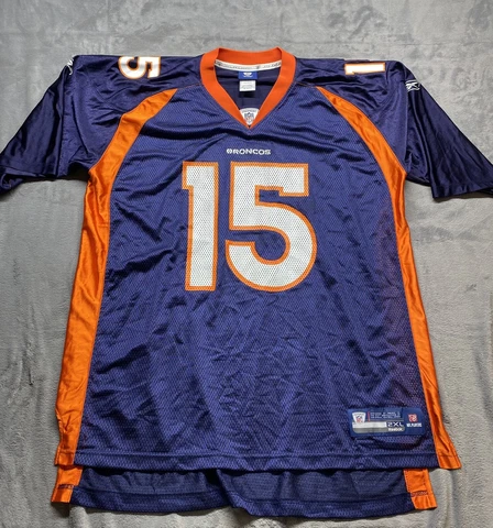 Tim Tebow Reebok On Field NFL Stitched Football Jersey #15 Denver Broncos 2XL Cover