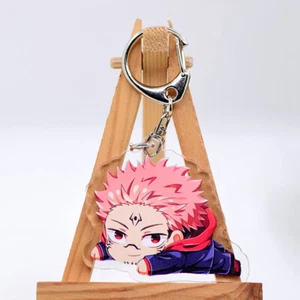 Anime Keychain Key Pendant Jujutsu Kaisen Ryomen Sukuna Key Goods Keyring Gift - Picture 1 of 3