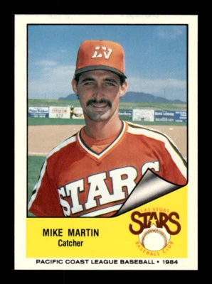 1984 Cramer # 227 Mike Martin Card (ML2) Las Vegas Stars - Image 1 of 2
