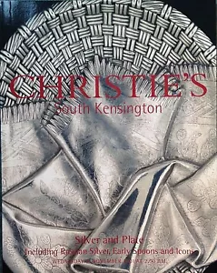 Christie's Catalog Antiques Silver Decorations Artworks Russian Icons Art Eggs - Picture 1 of 12