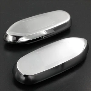 Mirror Block Off Base Plates For Suzuki Gsxr 600 750 1000 Gsx-R 2006-2008 Chrome - Picture 1 of 5