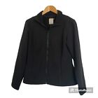 Driza Bone Womens Jacket Size 10 Black Wind Breaker Zip Up Long Sleeve Lined