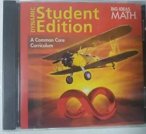 BIG IDEAS MATH: Common Core Dynamic Student Edition DVD Red 2014 (DVD Audio) NEW - Picture 1 of 2