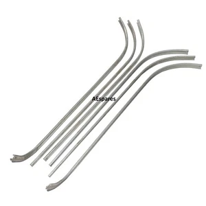 Vespa Marchepied Sol Chemin Canal Bande Set Alliage Px LML 2T Pe Efl Aes - Photo 1/8
