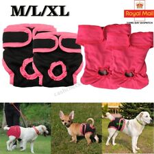 Female Pet Dog Physiological Pants Sanitary Nappy Diaper Shorts Underwear S-XL